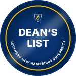 Dean's List Badge March 2026, earned once