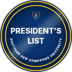 President's List Badge March 2026, earned once